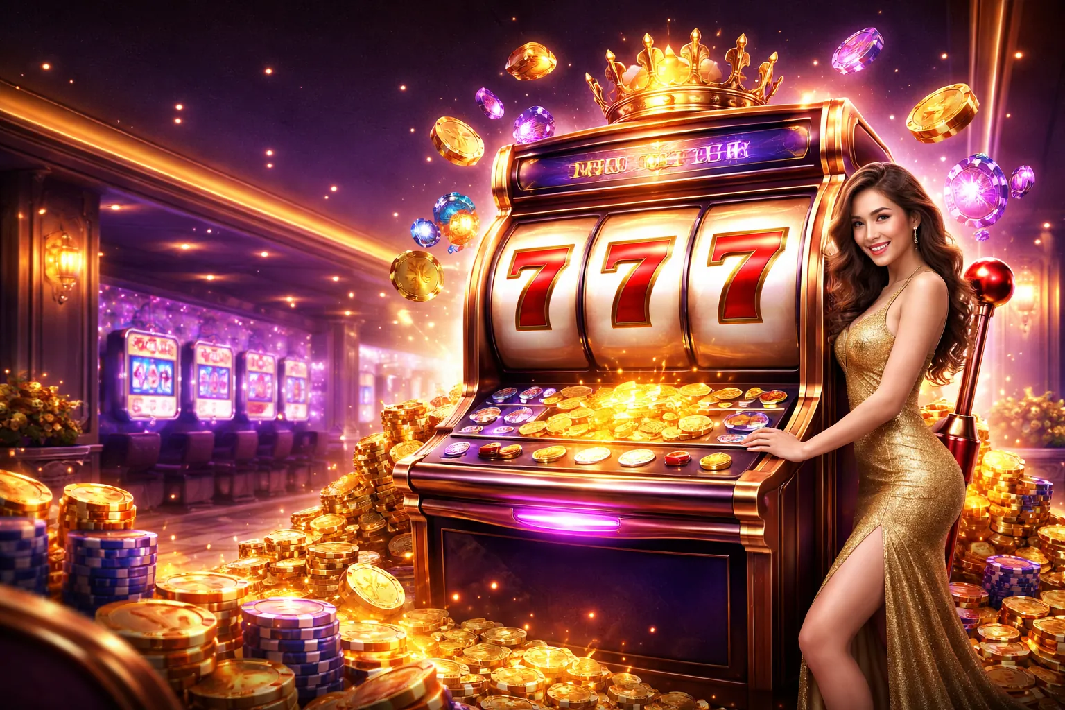 Hình ảnh chính của trang trò chơi slot hi8 login